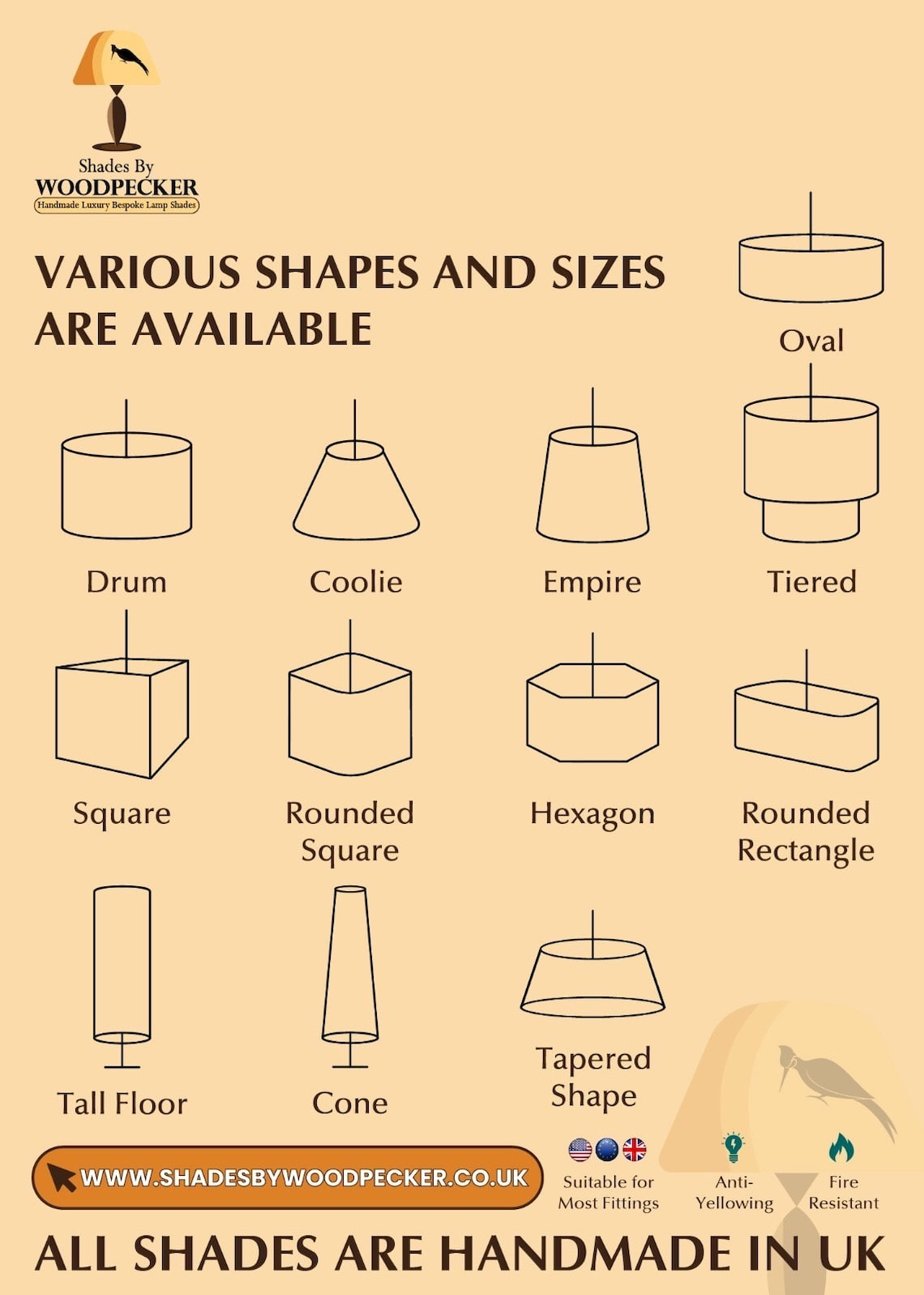 NEW luxury handmade by order DRUM shape glamour mustard gold velvet lamp shade pendant light lamp shade with metallic panels lining