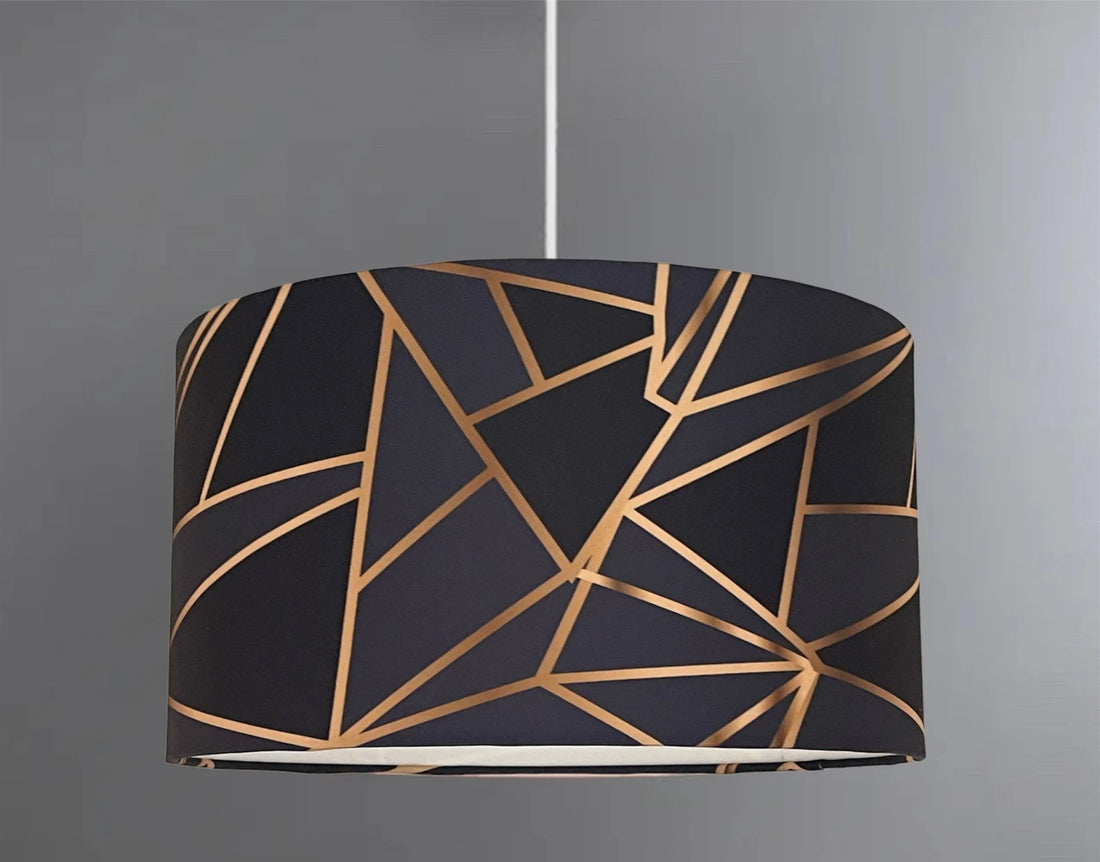 New geometric multi colour lamp shade pendant light shade multi sizes and shapes on demand