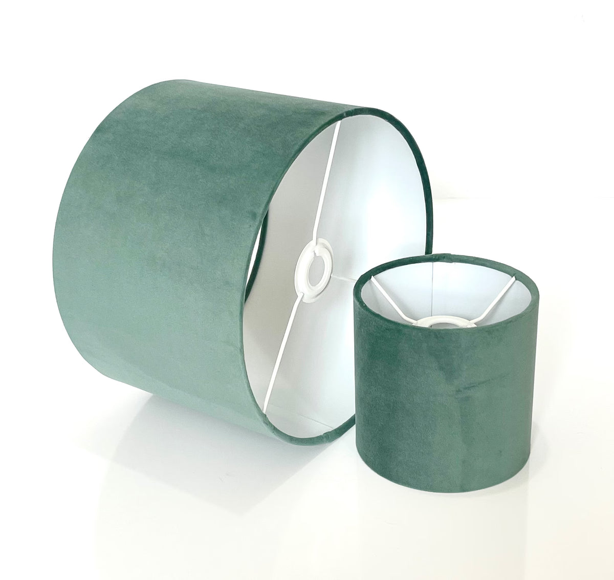 New HQ modern mint velvet-soft velvet table and ceiling lamp shade pendant light lamp shade multi sizes And multi shapes